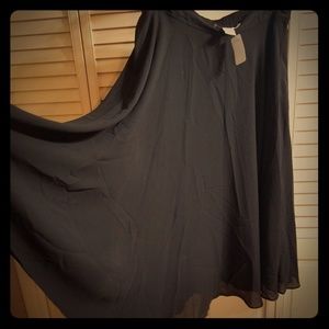 Black dress skirt, NWOT - plus sz 20